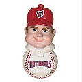 8 MLB Washington Nationals Caucasian Slugger Christmas Ornaments