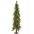 2' Pre-Lit Cashmere Alpine Artificial Christmas Tree With Clear Lights