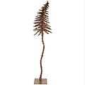 5' Pre-Lit Mocha Brown Sparkling Fantasy Christmas Tree - Clear Lights