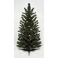 2' Pre-Lit Canadian Pine Artificial Christmas Tree - Clear Lights