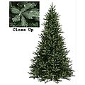 7.5' Pre-Lit Natural Frasier Fir Artificial Christmas Tree &amp; Stand -Clear Lights