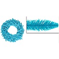 24" Pre-Lit Sky Blue Ashley Spruce Christmas Wreath - Clear &amp; Blue Lights
