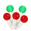 Set of 50 Red and Green LED G12 Berry Fashion Glow