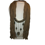 Marc Gold Scarf Necklace