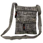 Marc Gold Gray Mini Weekend Crossover Bag