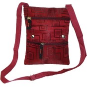 Marc Gold Red Mini Weekend Crossover Bag