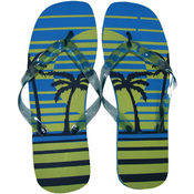 Marc Gold Ladies Flip Flop Palm Tree Print - SM