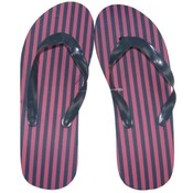 Marc Gold - Kids Flip Flop Medium- Navy/Red Stripe