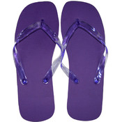Marc Gold Ladies Flip Flop Bright Purple - XL