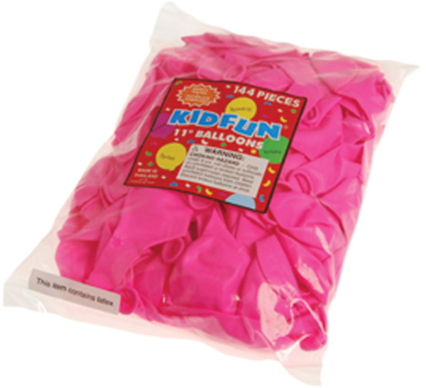 Wholesale 11" Pink Balloons(864x$0.07)