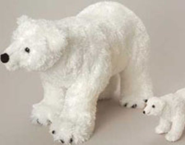 Wholesale Plush Jumbo Realistic Polar Bears(2x.15)