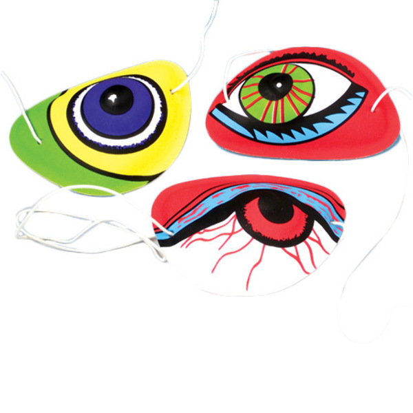Wholesale Crazy Eyes Eye Patches (SKU 1903677) DollarDays