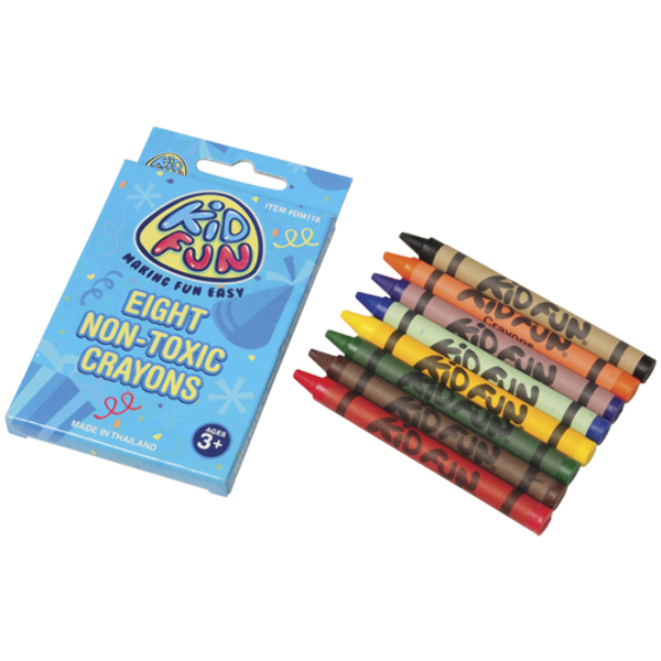 Wholesale Crayons 8 Count, Assorted Colors DollarDays