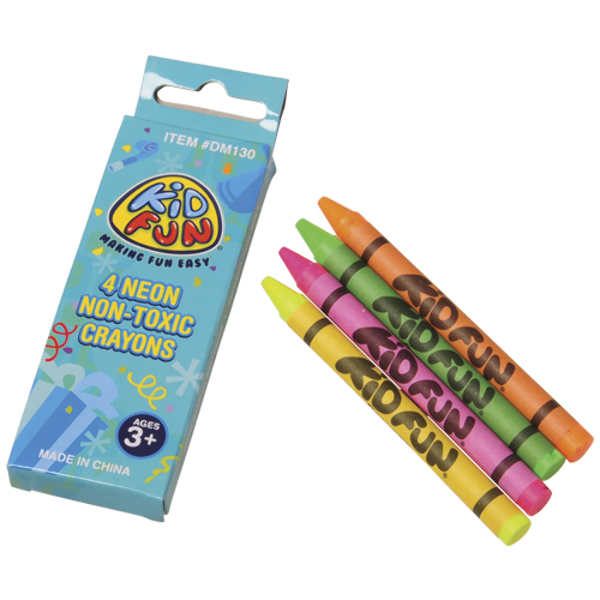 Wholesale Neon Crayons (SKU 1777893) DollarDays