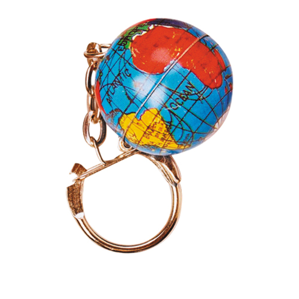 Wholesale Metal Globe Key Chains DollarDays