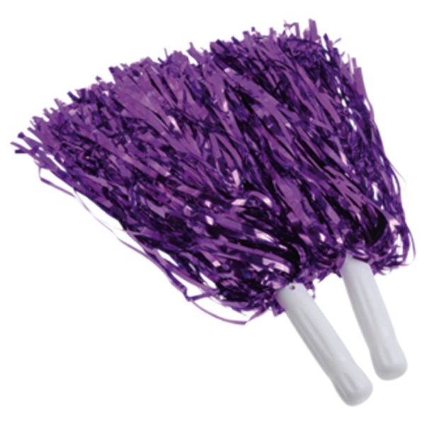 Wholesale Purple Metallic Pom Poms DollarDays