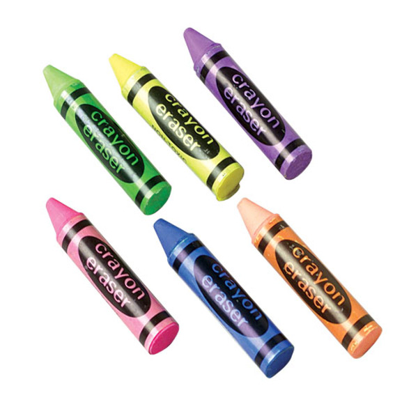 Wholesale Crayon Shaped Erasers 288 Count (SKU 1776812) DollarDays
