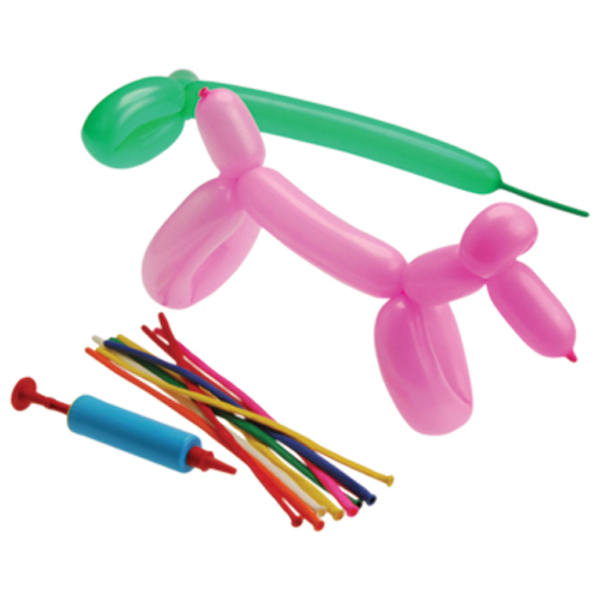 Wholesale Twist Balloons with Pump Assorted Colors DollarDays