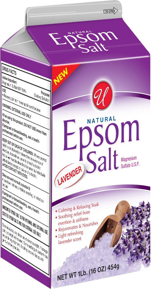 Wholesale Natural Epsom Salt - 1lb. - Lavender (SKU ...