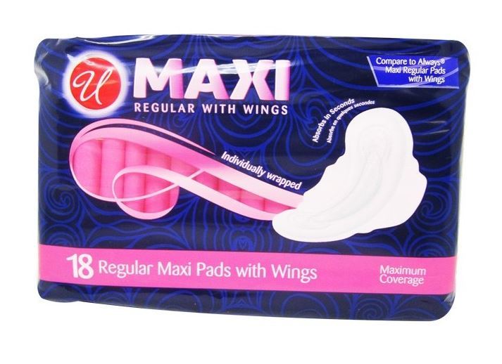 Wholesale Maxi Regular With Wings - 12 Pack (SKU 2321185 ...
