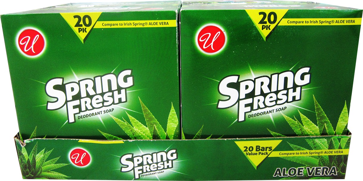 Wholesale Spring Fresh Deodorant Soap - Aloe vera (SKU ...