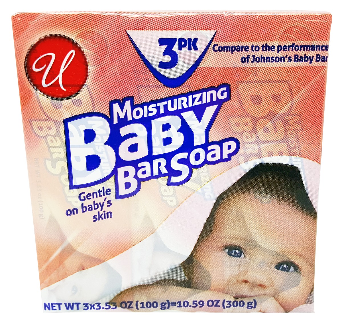 Wholesale Moisturizing Baby Bar Soap Pink DollarDays