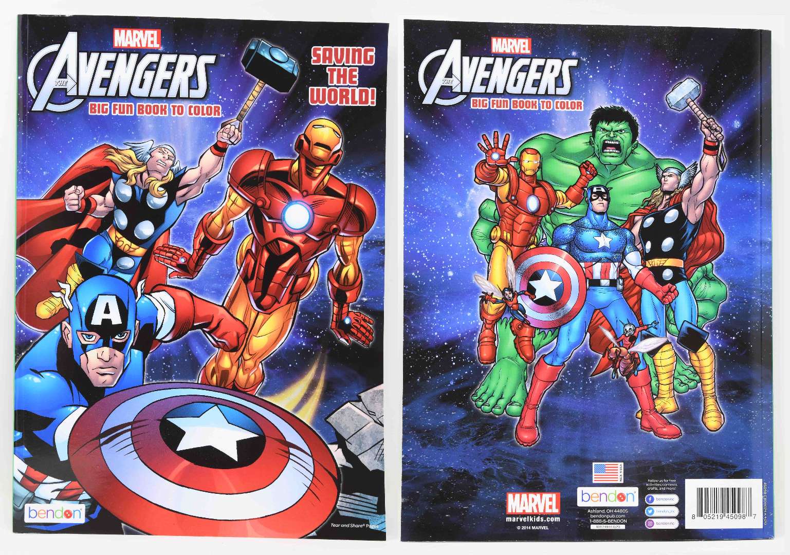 Wholesale Marvel Avengers Coloring Books