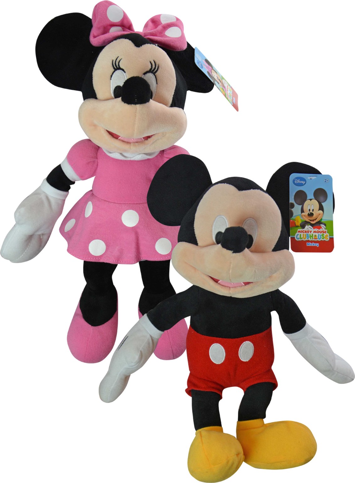 mickey minnie plush