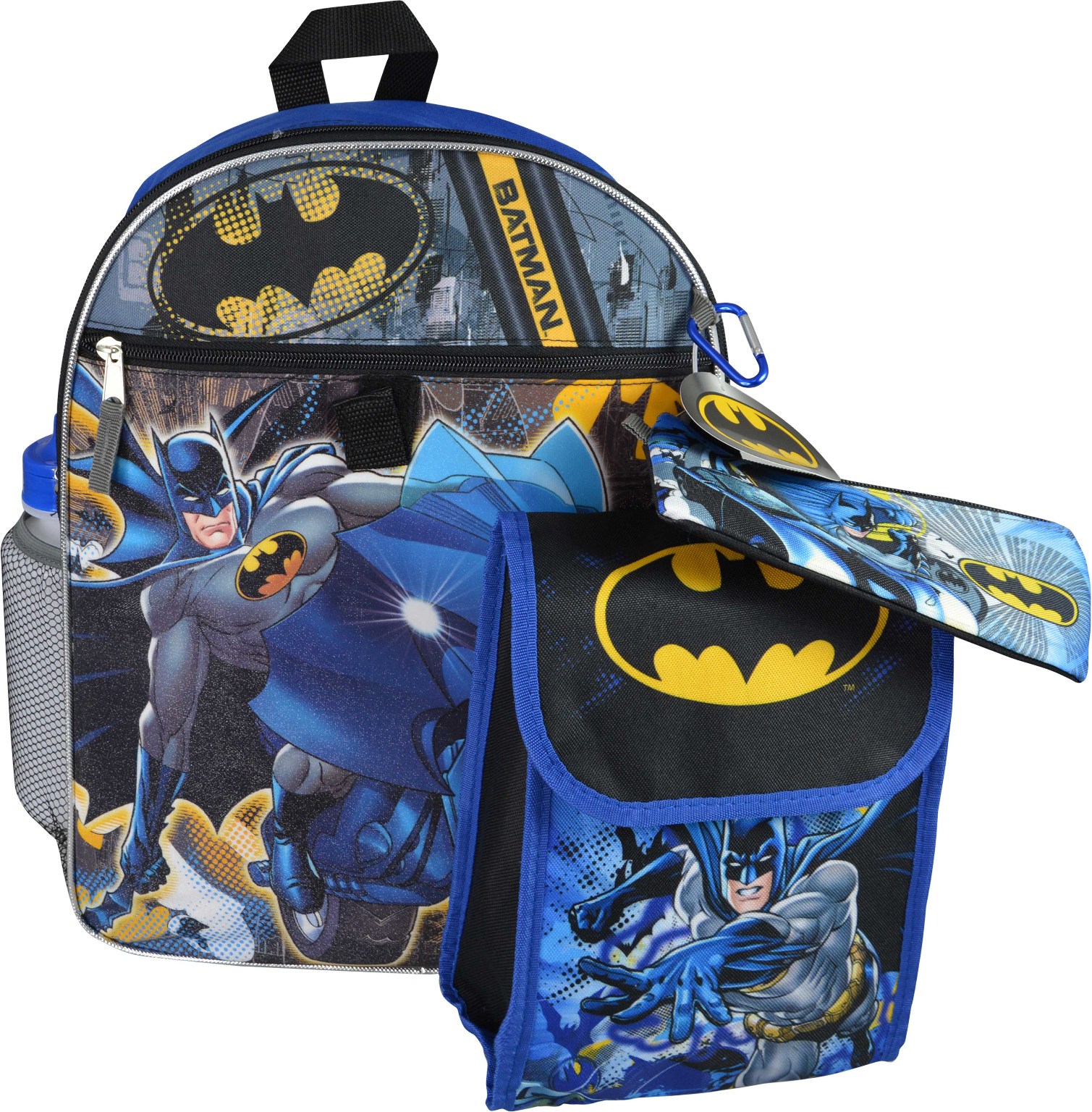 batman backpack set