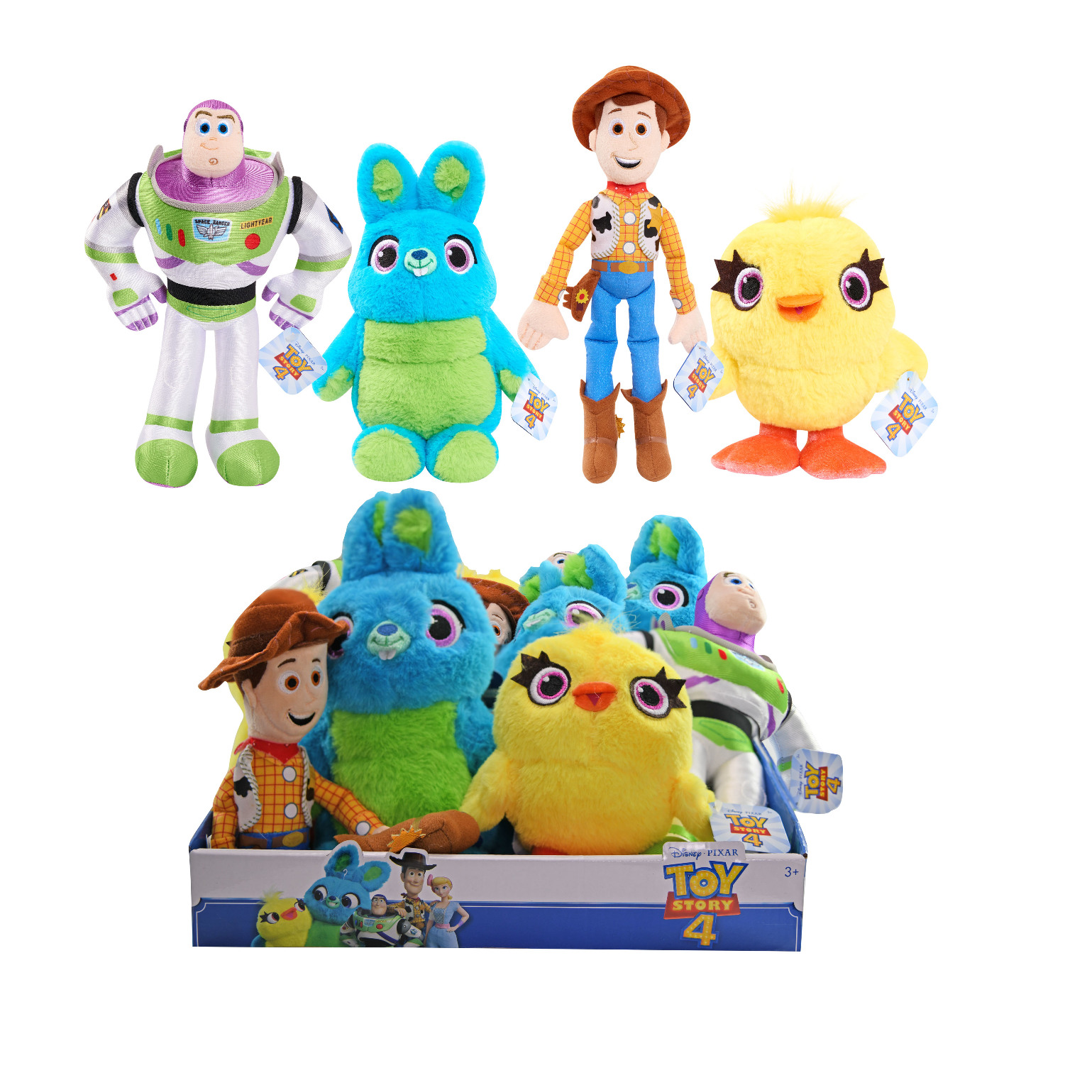 toy story 4 plush clip on