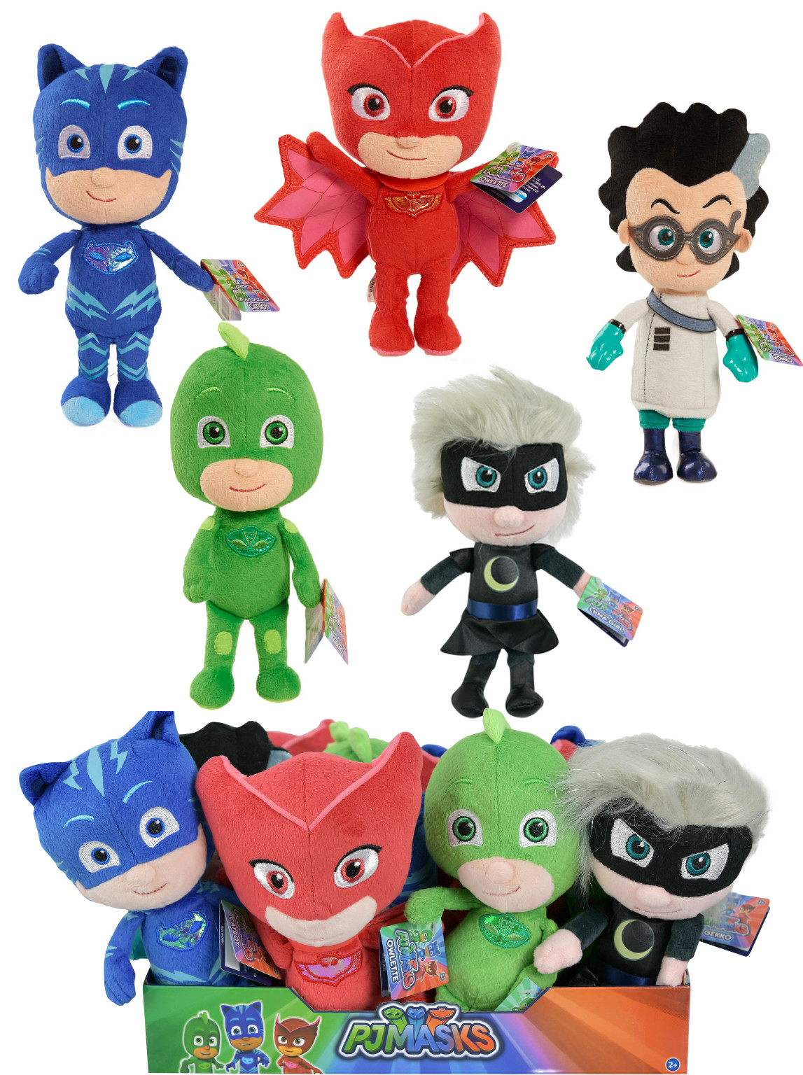 pj masks bean plush