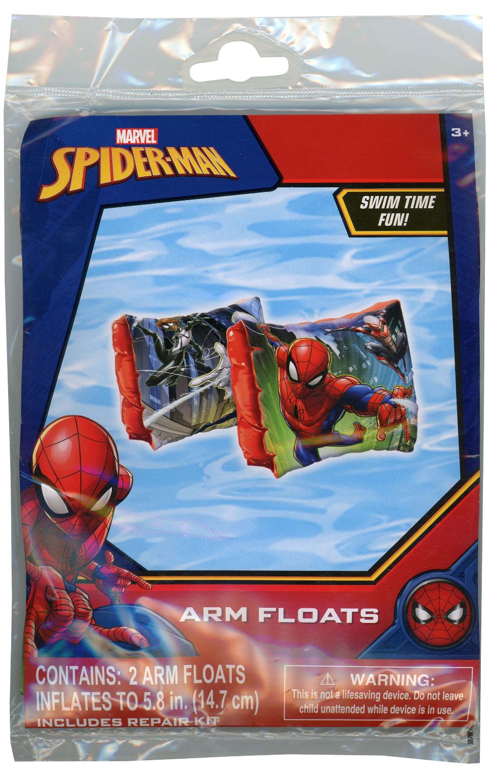 Wholesale Ultimate SpiderMan Arm Floaties 2 Pack