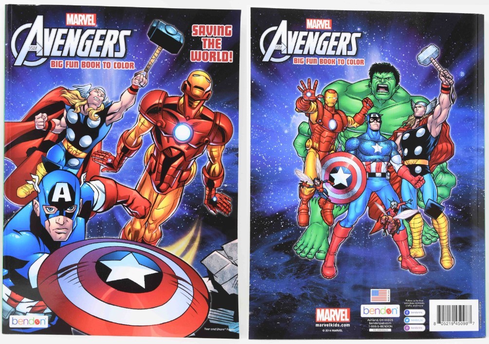 Wholesale Avengers Coloring Book (SKU 2336637) DollarDays