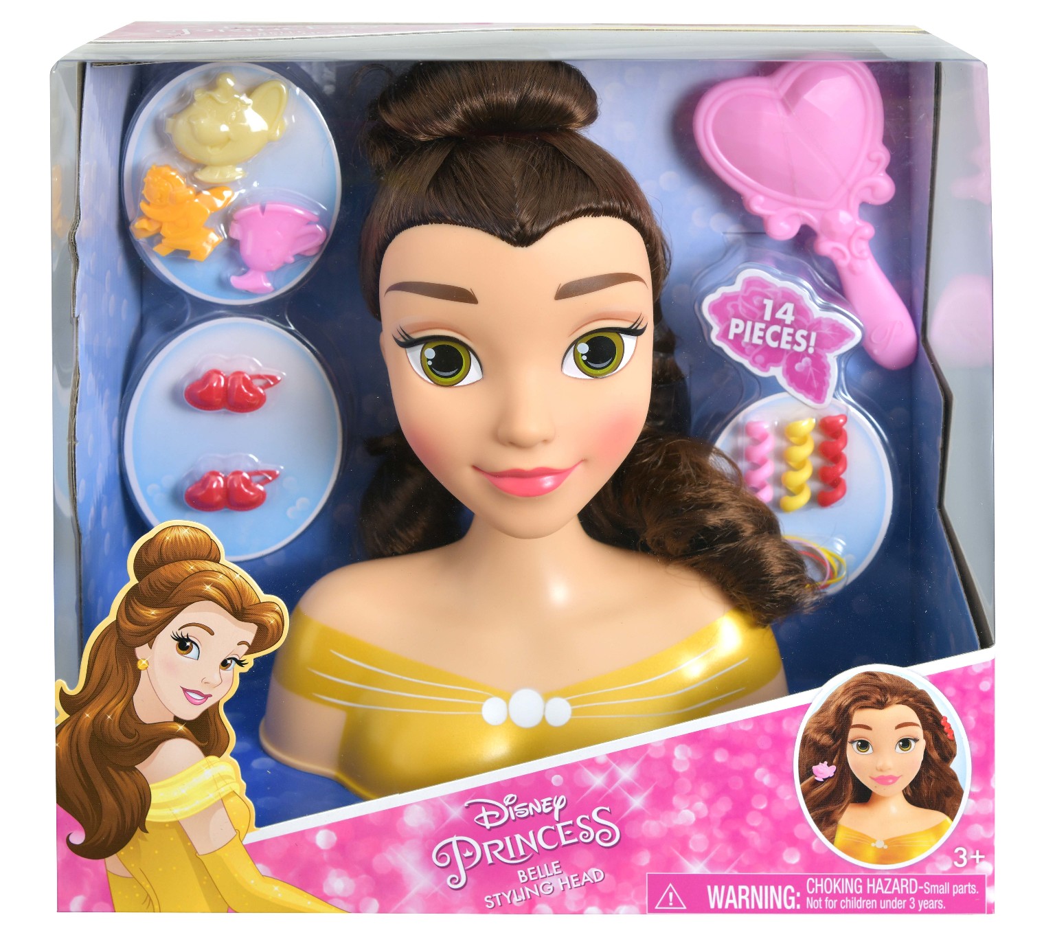 disney princess basic belle styling head
