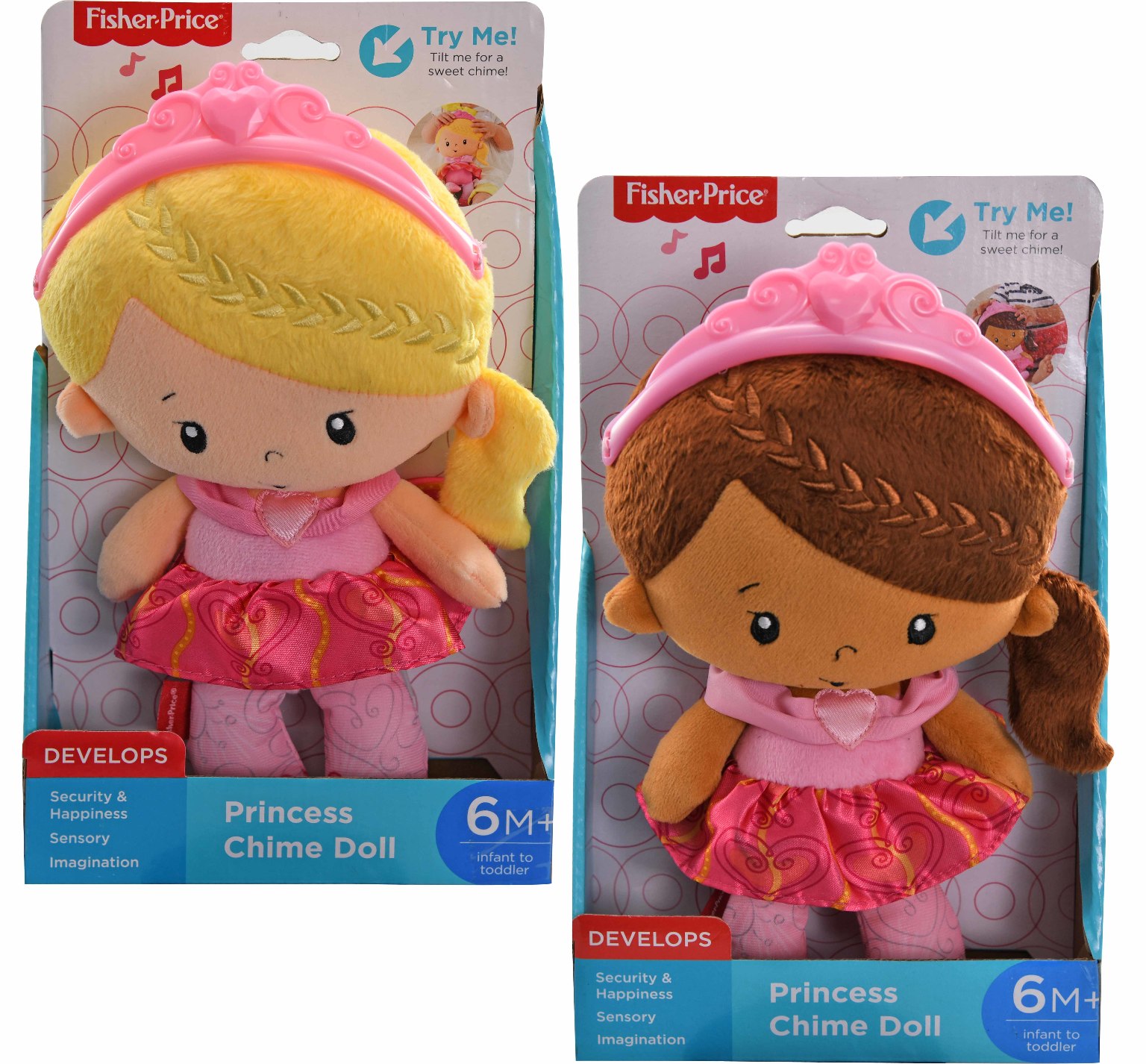 fisher price princess chime doll