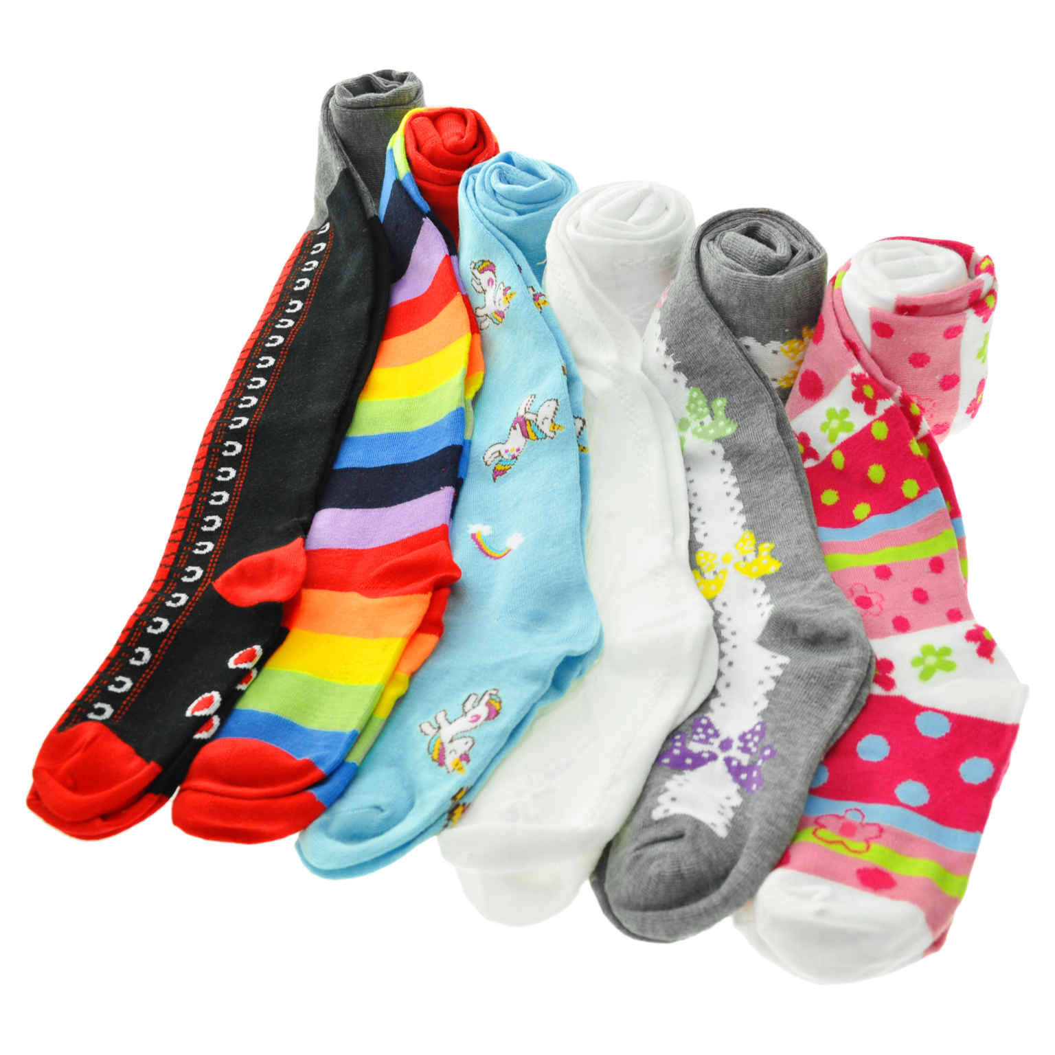 Wholesale Angelina Girl's Colorful Patterned Winter Tights 612 Months (SKU 2320436) DollarDays