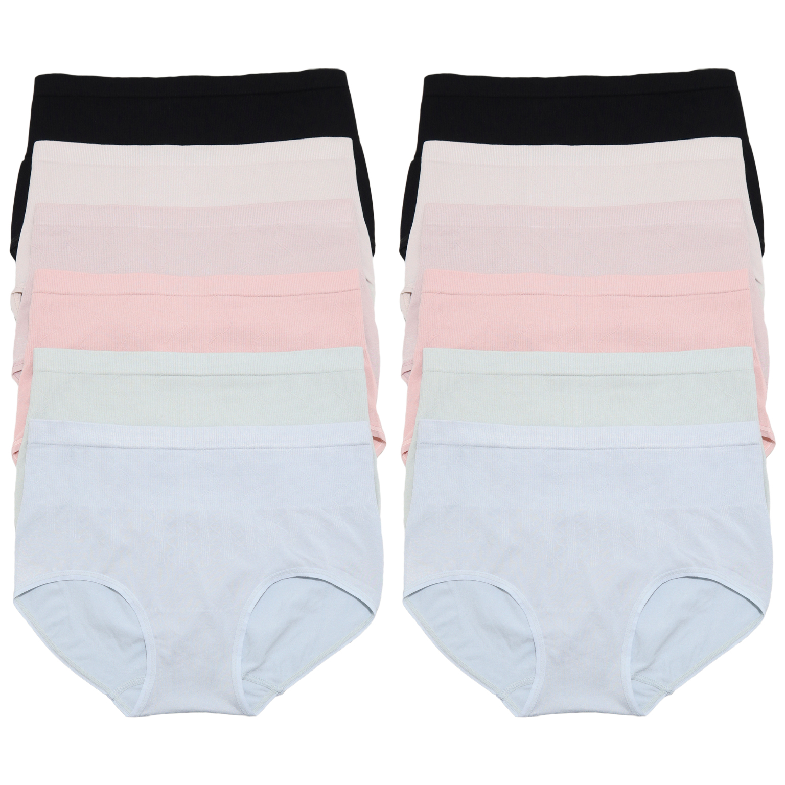 Wholesale Womens Mid Rise Panties Assorted Sm Brief