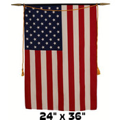 Valprin 24"x36" Polyester U.S. Classroom Banner
