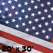 Koralex II 20'x30' Spun Polyester U.S. Flag
