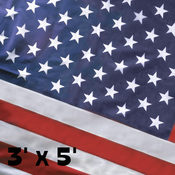Koralex II 3'x5' Spun Polyester U.S. Flag