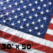 Perma-Nyl 30'x50' Nylon U.S. Flag