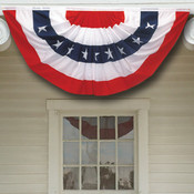 Polycotton Full Fan Flag