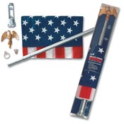 U.S. Flag Kit with Telescoping Pole