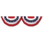 Two Polycotton Mini-Fan Flags