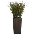 48" Realistic Silk Grass Floor Plant with Stand