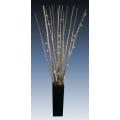 Lighted Willow Branch Arrangement with Planter