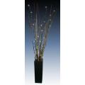 Lighted Willow Branch Arrangement with Planter
