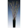 Lighted Willow Branch Arrangement with Planter