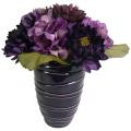 Hydrangea and Peony Arrangement in Container