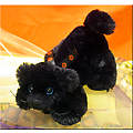 6" Mini Halloween Black Cat